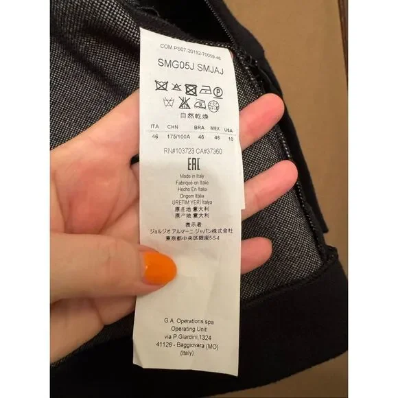 Armani Collezioni Black Jacket - Picture 10 of 11